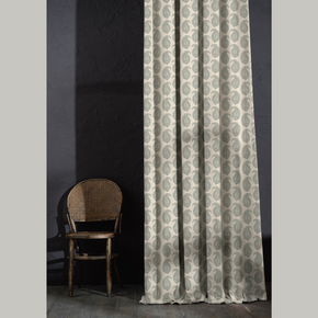 Sr. No. 12 – Urban Roots Ajrakh Paisley Fabric curtain Brixton Quality