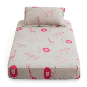 Jungle Safari Cot Sheet & Pillow Set for Babies