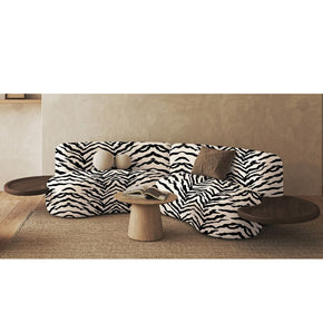 Wild Nest Liva Quality Velvet Upholstery Fabric – Cream (SR No. 14)