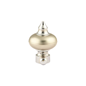 Brass Regal Curtain Rod End Cap (Pair) – Premium Decorative Finial | Product Code: 29 FINISH MS