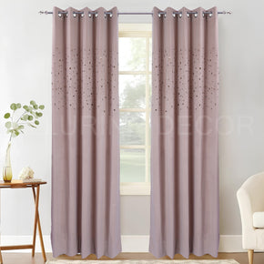 DIAMOND SEQUENCE  VELVET CURTAIN FOR LIVING ROOM AND BEDROOM