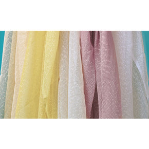 VIENNA POLYESTER  SHEER CURTAIN  FABRIC TEXTURE