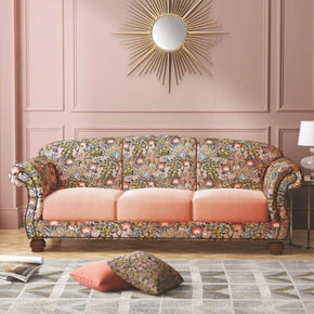 ARUBA POLYESTER FLOWERING DESIGN SOFA FABRIC 01