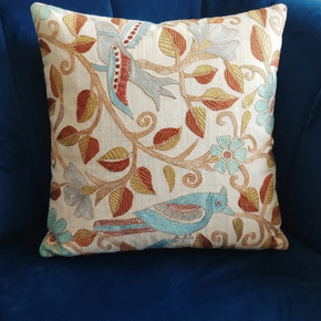 VEDIC-YF-1 Vedic Elegance Cushion Cover – Set of Five 16×16 cm Decorative Cushion Covers  Alternate Title Options: