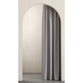 SHEEN CURTAIN FABRICS COTTON POLYESTER  PLAIN