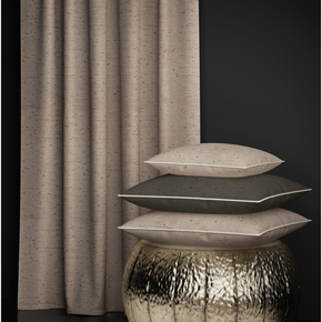 SILICA POLYESTER TEXTURE  CURTAIN FABRICS