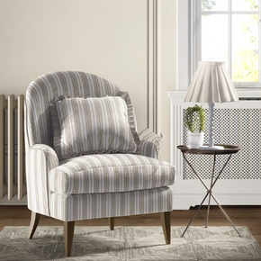 Seville Stripes – Cotton Essential II Collection  Premium Upholstery & Curtain Fabric D