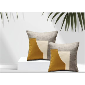 Textured Laser Cut Cushion Cover Conceal Zip C