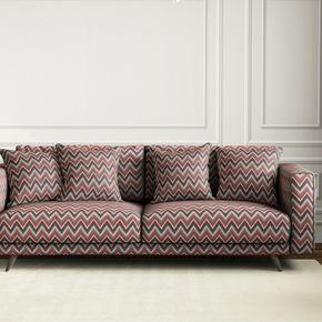 Abstract Geometry II Geometric Velvet Upholstery Fabric VT-222