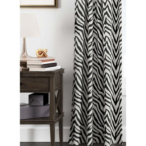 THE BLACK CONCEPT II  ZIGZAG CURTAIN FABRICS