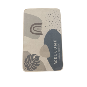 EKAVA Khaki Anti-Slip Doormat  Soft & Absorbent Floor Mat  45 × 75 cm -22
