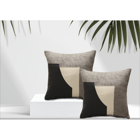 Textured Laser Cut Cushion Cover Conceal Zip D