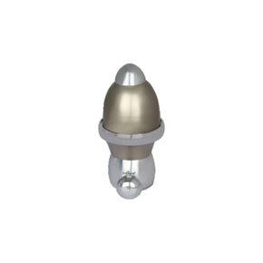 Brass Capsule Curtain Rod End Cap (Pair) – Modern Decorative Finial | Product Code: 30-finish-MS
