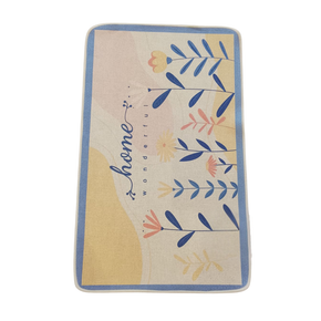 EKAVA Khaki Anti-Slip Doormat  Soft & Absorbent Floor Mat  45 × 75 cm -23