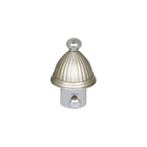 Brass Panama Curtain Rod End Cap (Pair) – Elegant Decorative Finial Product Code: 6 MS