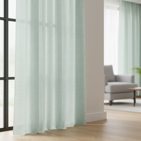 Stripe in Motion vanka Bon Sheer Fabric – 100% Polyester Sheer Curtain Material 137 cm Width  Premium Lightweight Drapery Fabric sr no 17