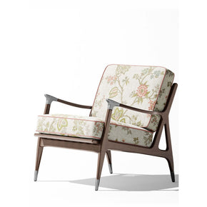 MODERN COUNTRY UPHOLSTERY PRINT FLOWER TREE GREEN FABRICS
