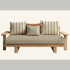 Urban Roots Ajrakh Butta Fabric Upholstery  Brixton Quality Sr no 19