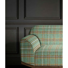 Mulberry II LIGHT BLUE SQUARE CHECK  Sofa Febric