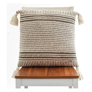 STRIPE - Square  Cotton Knitted Cushion Covers