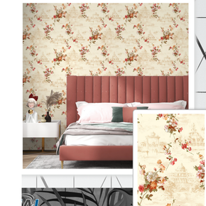 New India Premium Wallpaper High Quality Extra Washable Wall Covering no HI-433