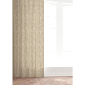 Aangan Floral Grate Sheer Fabric – Gustin Quality Polyester Curtain Material (137 cm Width) sr no 37