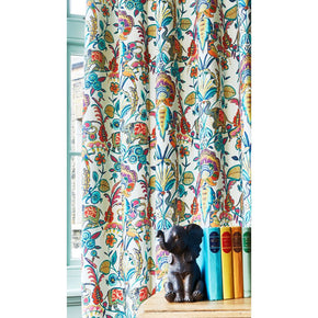 BANGLORE JADE MAHARAJA PT PRINTED ELEPHANT CURTAIN FABRICS