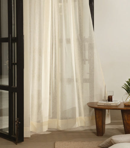 Plain Sheer Curtain Fabric