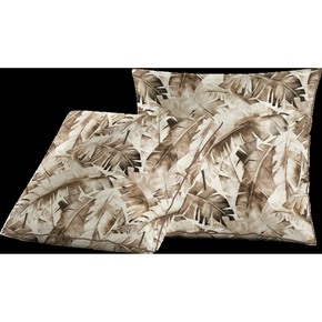 VELVET MONACO ETERNAL BROWN GREY CUSHION FABRICS