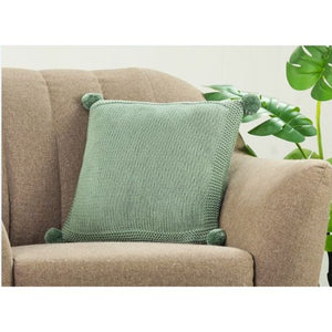 Chunky Knit - Cushion Cover Green 367