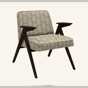 Sr. No. 25 – Urban Roots Ajrakh Paisley Fabric  Sofa Upholstery  Brixton Quality