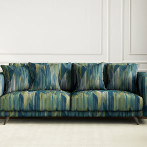 Abstract Geometry III Geometric Velvet Upholstery Fabric VT-312