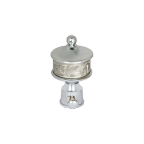 Brass Bell Curtain Rod End Cap (Pair) – Classic Decorative Finial | Product Code: 8 MS