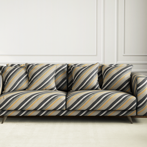 Abstract Geometry III Geometric Velvet Upholstery Fabric VT-326
