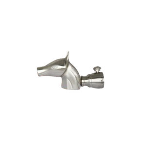 Brass Horse Curtain Rod End Cap (Pair) – Luxury Decorative Finial | Product Code: 33-FINISH-SS