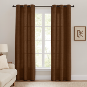 Cedar Collection 33816  – "Textures" Printed main Curtain Fabric (100% Polyester)