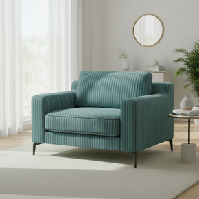 Stripe in Motion Pinstripe,Beirut Sofa Fabric – 100% Polyester Upholstery Material 137 cm Width Durable & Stylish Price per Running Meter (SR No. 26)