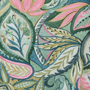 PATAGONIA GEOMETRIC LEAF PINK HOME DECOR WALLPAPERS  FOR WALL