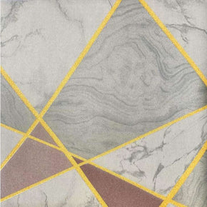 GEOMETRIC YELLOW MARBLE CUT MONACO WALLPAPERS