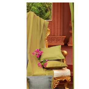 LORELLE PRINT TEXTURE MAIN CURTAIN FABRICS B