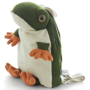 Hops Frog Kids Bags Natural Melange & Orange