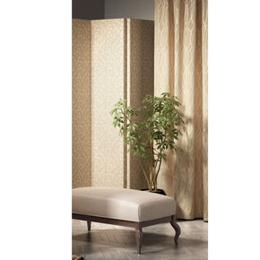 GEOEMTRIC BEIGE POLYESTER COTTON CURTAIN  FABRICS JIYA REVIVAL