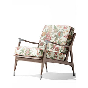 MODERN COUNTRY  BASE BEIGE FLOWERING SOFA FABRICS