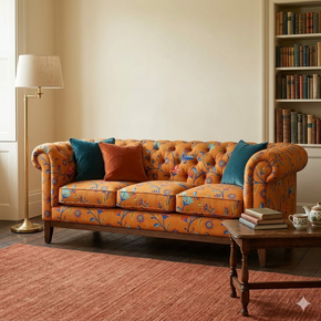 MORJA Collection – Umaid Design Shade 907 Velvet Upholstery Fabric