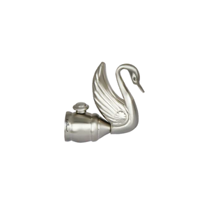 Brass Duck Curtain Rod End Cap (Pair) – Premium Decorative Finial Product Code: 36 FINISH-SS