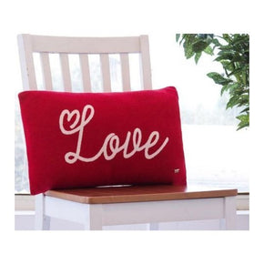 Love -Cotton Knitted Cushion Cover 30cmx50cm