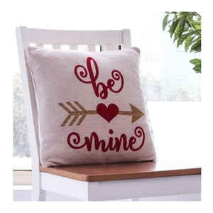 Be Mine - Cotton Knitted Cushion Cover