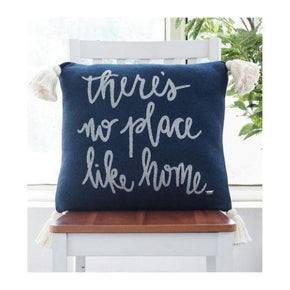 Place Like Home  Knitted Decorative Cushion Cover
