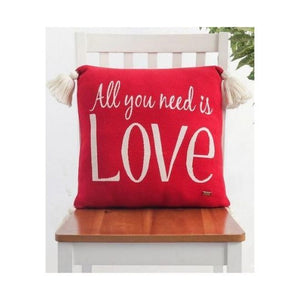 All you need is love Knitted Cushion Covers