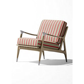 INDIAN SUMMER RED BEIGE STRIPES  SOFA FABRICS